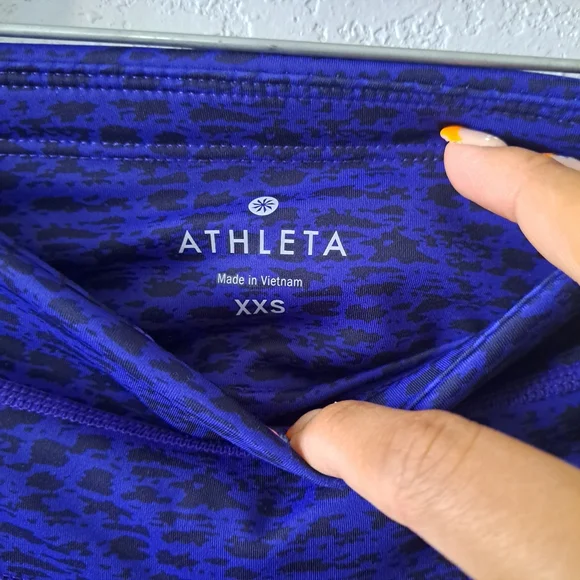 Asym Camo Sonar Athleta leggings - Picture 4 of 7